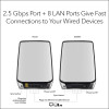 Netgear Orbi RBK852 AX6000 Tri-Band Wi-Fi 6 Wireless Mesh System Router + 1 Satellite
