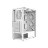 CiT Destroyer White ATX Gaming PC Case - White