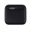 Crucial X6 500GB External USB 3.2 Gen-2 Portable SSD - Black