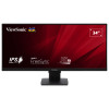 ViewSonic VA VA3456-MHDJ 34 Inch Ultra Wide Quad HD IPS 75Hz 4ms Height adjustable Black Monitor