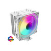 GameMax Ice Force 120mm ARGB Infinity 4-Pin PWM White CPU Cooler