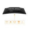 AOC G4 C27G4ZXU 27" Fast VA LED Full HD 280Hz 0.3ms Curved Height Adjustable Built in Speakers Gaming Monitor