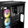 Corsair 6500X RGB ATX Mid Tower Dual Chamber Tempered Glass PC Case - Black