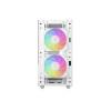 DeepCool CH360 DIGITAL WH Micro ATX Tempered Glass Gaming PC Case - White