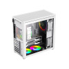 GameMax Spark Pro White Gaming Cube PC Case - White