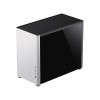GameMax Spark White Gaming Cube MATX PC Case - Black