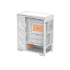 Gigabyte C500 Panoramic Stealth Ice ATX Midi Tower Tempered Glass RGB White PC Case