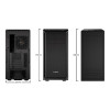 be quiet! Pure Base 600 Mid Tower ATX Gaming PC Case - Black Silver