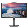 AOC 24V5CW/BK 23.8" IPS Full HD 1ms Height Adjustable Built in Speakers & Webcam USB-C Monitor