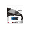 Kingston Technology 64GB USB Flash Drive DataTraveler USB-C 3.2 - Black