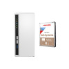 QNAP TS-233 2-bay Desktop + 2 x 6TB Toshiba N300