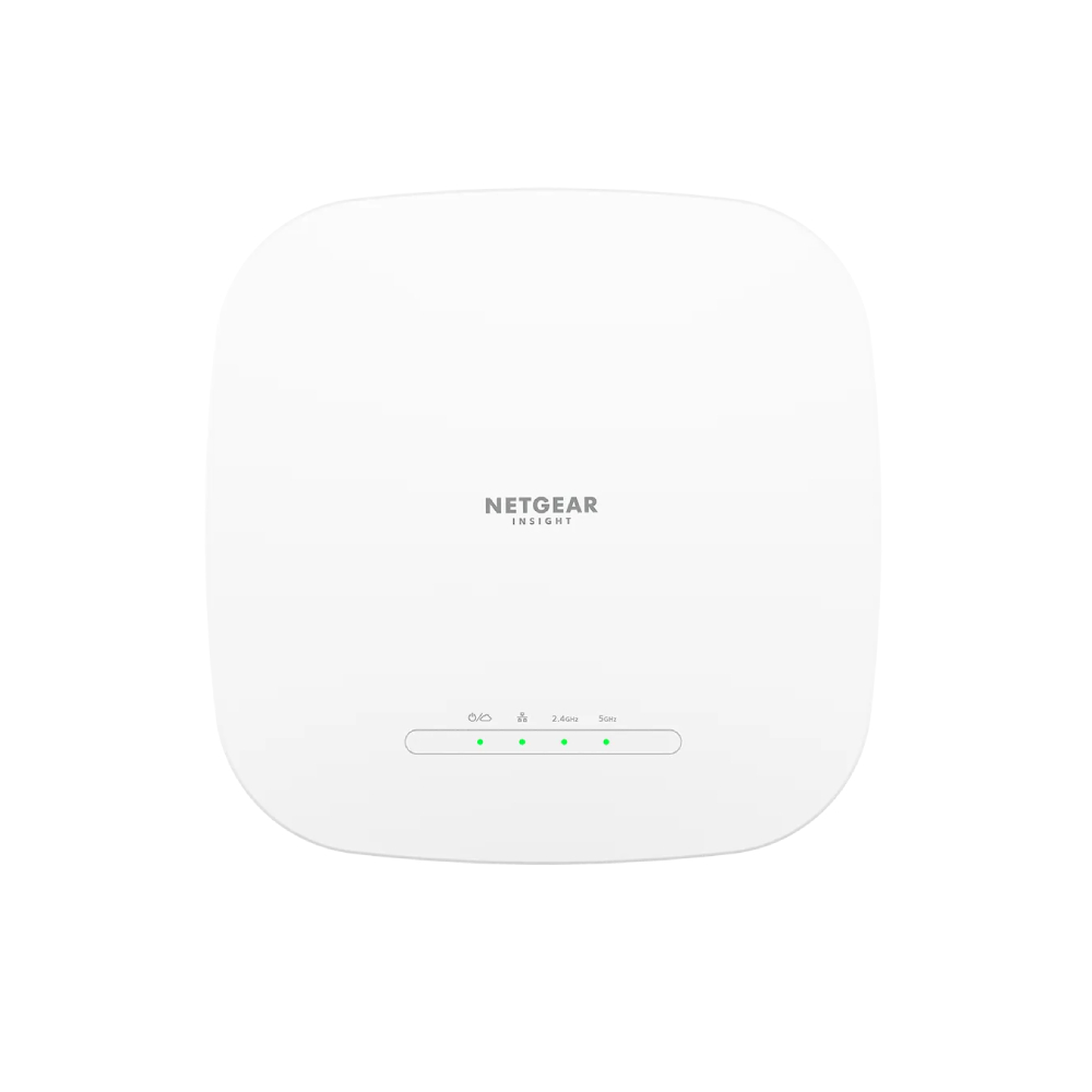 NETGEAR AX3000 Dual-Band PoE WAX615-100EUS Multi-Gig Insight Managed WiFi 6 Access Point 