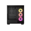 Corsair 3500X ARGB Mid-Tower PC Case accommodating E-ATX motherboards up to 305mm x 277mm.