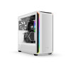 be quiet! Shadow Base 800 DX Mid Tower Tempered Glass ATX Gaming PC Case - White