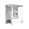 CiT Sense White ATX Gaming PC Case - White