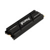 Kingston FURY Renegade 500GB M.2 3D TLC Solid state drive - NVMe With Heatsink - Black