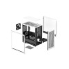 DeepCool CH370 WH Micro ATX Tempered Glass Gaming PC Case - White