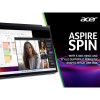 Acer Aspire 3 Spin 14 14-inch 2-in-1 touchscreen laptop with Intel Core i3 N305 and 128GB SSD