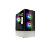 Kolink Observatory MX Glass ARGB Midi Tower Gaming ATX PC Case - Black/White
