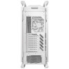 ASUS ROG Hyperion GR701 E-ATX dual radiator support four 140 mm fans metal GPU holder component storage ARGB fan hub 60W fast charging White computer case