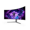 45" AOC AGON PRO AG456UCZD curved OLED gaming monitor with built-in speakers
