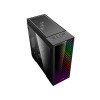 GameMax Abyss Mini ARGB Gaming PC Case - Black