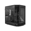 HYTE Y60 Panoramic Tempered Glass Mid Tower Gaming Case - Black