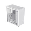 GameMax Spark Pro White Gaming Cube PC Case - White