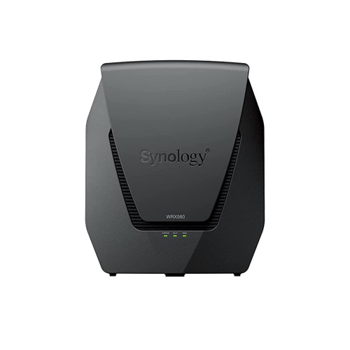 Synology WRX560 Gigabit Ethernet Dual-Band Wi-Fi 6 Router Black