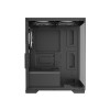 CiT Range Black MATX Gaming PC Case - Black