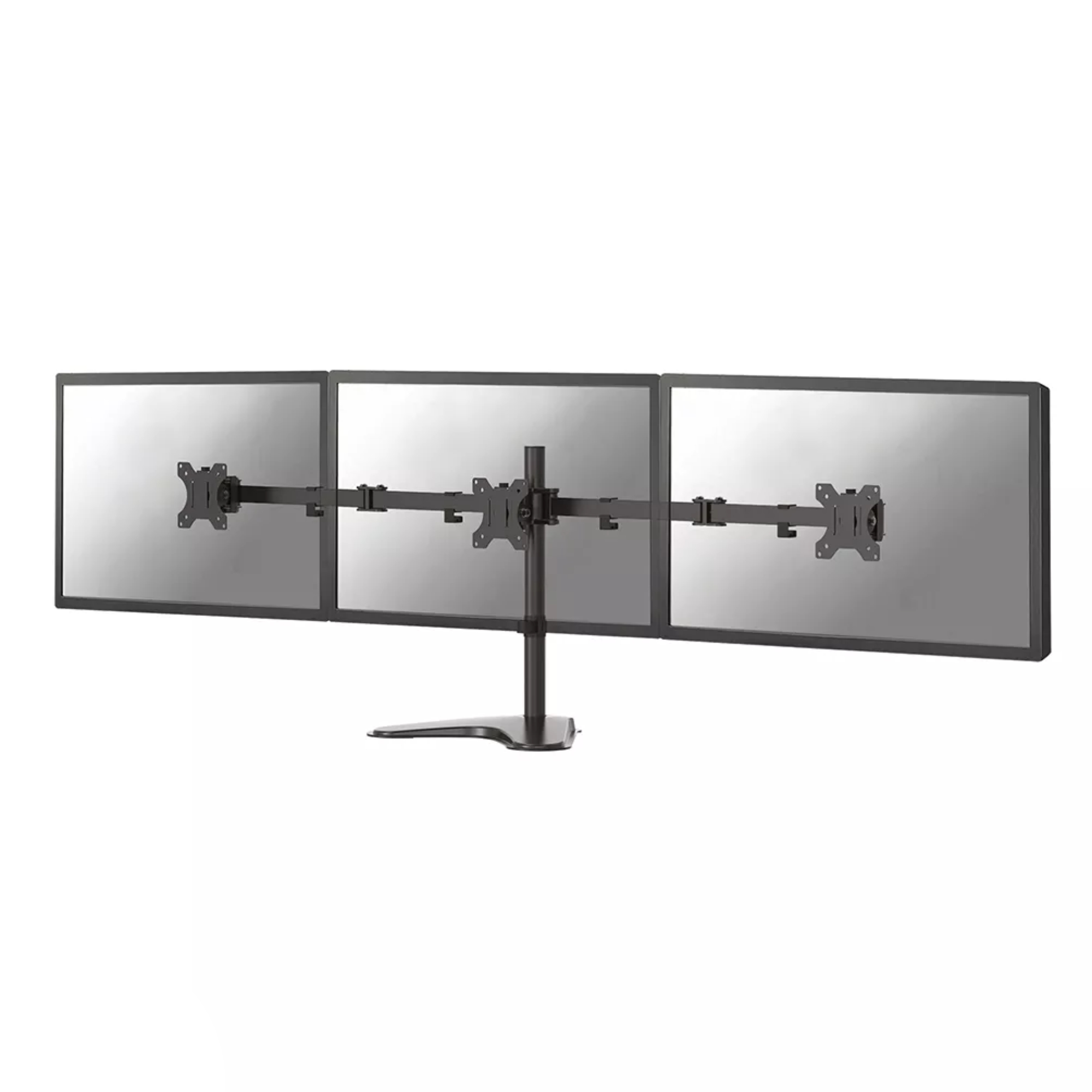 Neomounts Size 27 Black Fpma-D550dd3 13-27" Full Motion Triple Monitor Stand