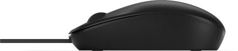 HP 125 Wired USB Type-A Mouse - Black