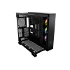 Corsair 6500X RGB ATX Mid Tower Dual Chamber Tempered Glass PC Case - Black