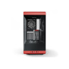 HYTE Y40 Mid Tower Panoramic Tempered Glass Gaming Case - Red and Black