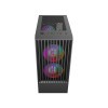 CiT Slammer Gaming microATX PC Case - Black