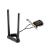 Asus (PCE-AXE59BT) AXE5400 Wi-Fi 6E Tri-Band PCI Express Adapter, Bluetooth 5.2, OFDMA & MU-MIMO, External Base