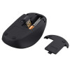 Trust TM-201 Right-hand and Left Hand Wireless 1600 DPI Mouse Battery Included Recycled Materials Storable USB Receiver Compact and Portable Silent Buttons for PC Laptop Mac