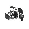 Fractal Design Torrent Black EATX Mid Tower case with elegant design, dark tint tempered glass, and optimal cooling.