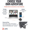 POLY Voyager 5200 Wireless USB-A Mono Earbuds - Black