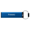 Kingston Technology IronKey Keypad 200 USB flash drive 8GB USB 3.2 Flash Drive - Blue