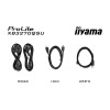 iiyama ProLite XB3270QSU-B1 32" IPS Wide Quad HD 3ms Height Adjustable Built in Speakers Monitor