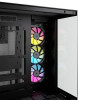 Corsair 6500X RGB ATX Mid Tower Dual Chamber Tempered Glass PC Case - Black