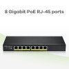 Zyxel GS1915-8EP-GB0101F Managed 8 x Gigabit Ethernet RJ45 Network Switch