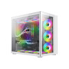 GameMax Infinity Mid-Tower ATX Gaming PC Case - White