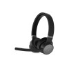 Lenovo Go ANC Over Ear Wired & Wireless Headset with Noise Cancellation Black