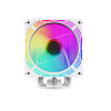 GameMax Ice Force 120mm ARGB Infinity 4-Pin PWM White CPU Cooler