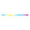Corsair Vengeance RGB White DDR5 RAM modules with clean white heat spreaders and glowing RGB.