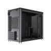 GameMax Spark White Gaming Cube MATX PC Case - Black