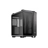 ASUS TUF Gaming GT502 Case w/ Front & Side Glass Window ATX Dual Chamber Modular Design LED Control Button USB-C Carry Handles Black