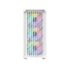 CiT Saturn White microATX Gaming PC Case - White